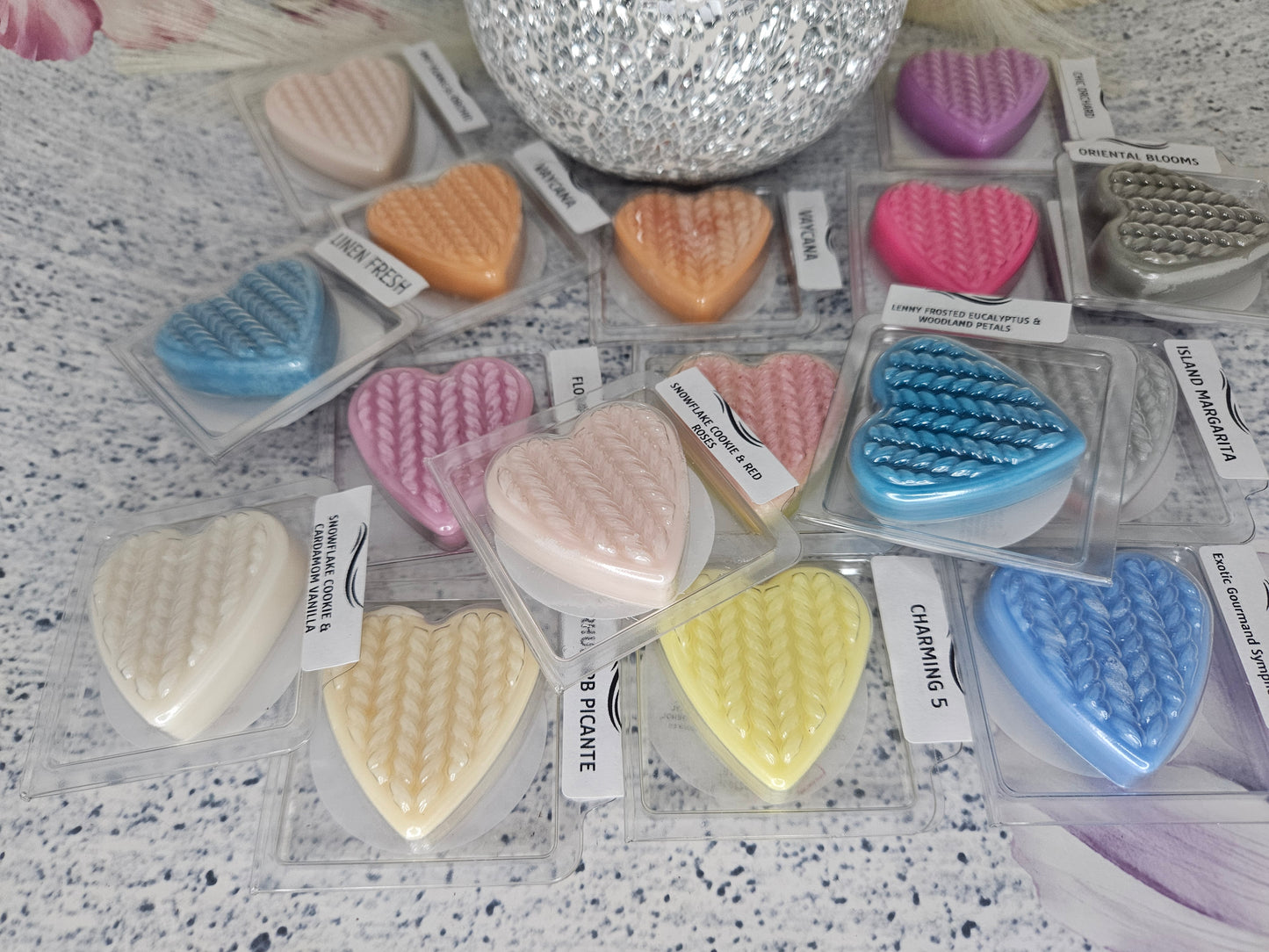 Cotton Breeze Heart Wax Melt