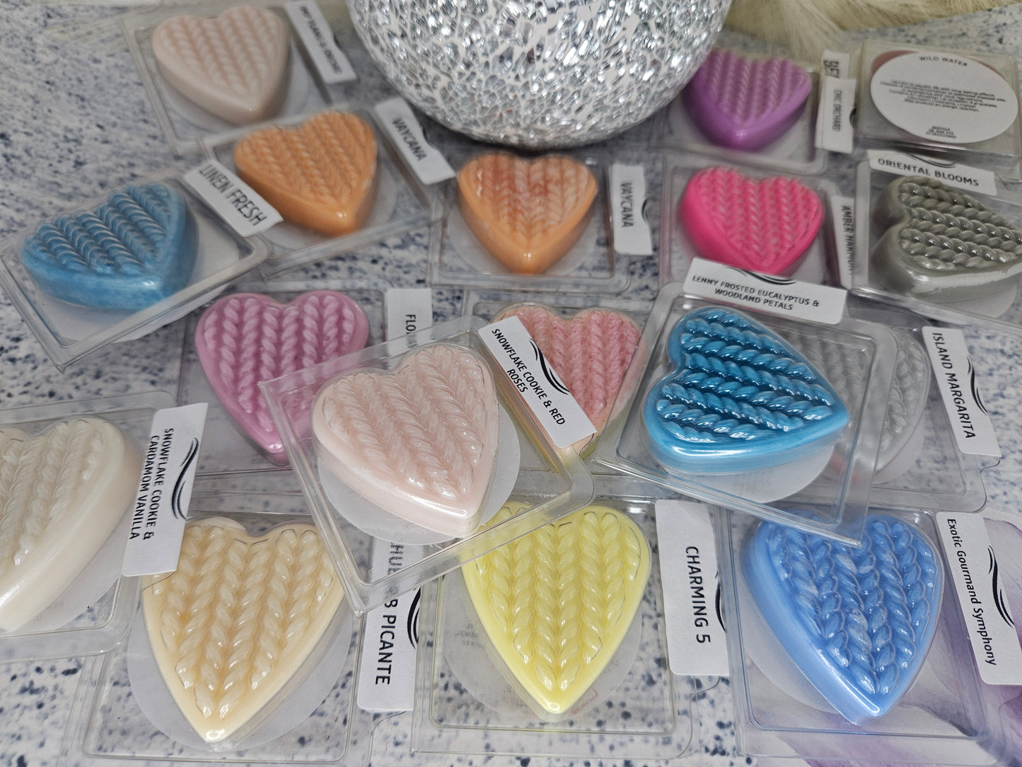 Cotton Breeze Heart Wax Melt