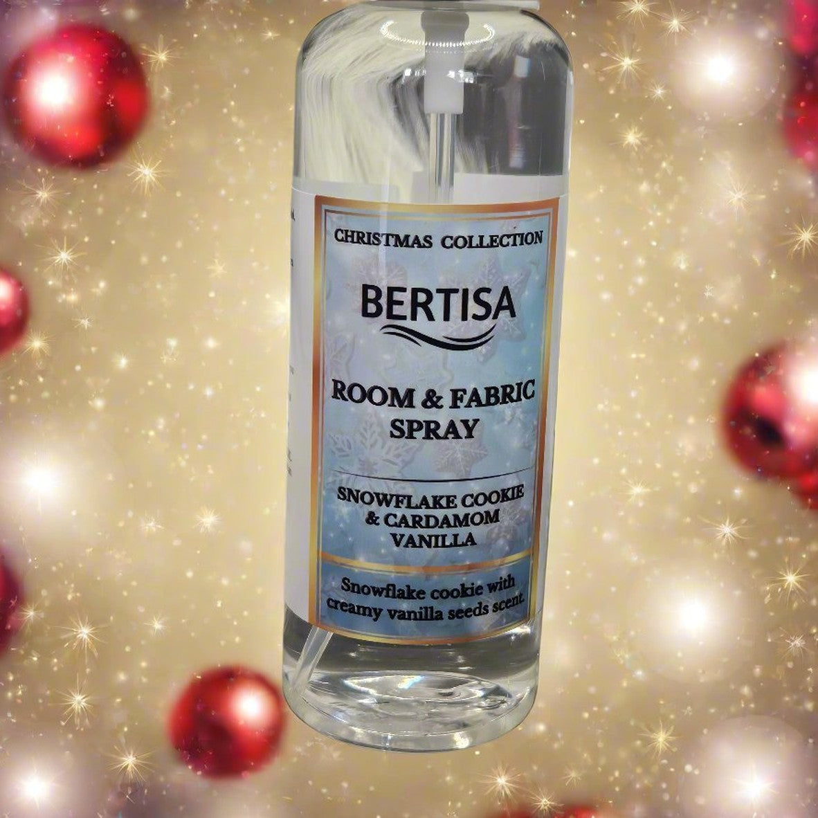 Snowflake Cookie & Cardamom Vanilla Room & Fabric Spray