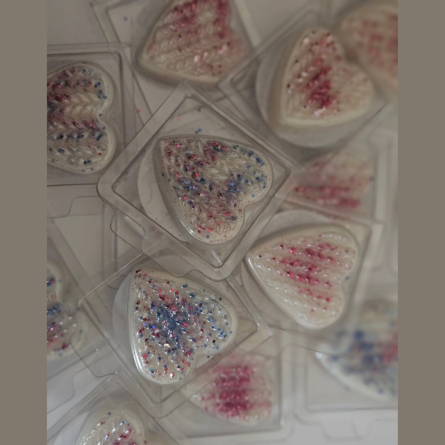 Iridescent Pearl Heart Wax Melt