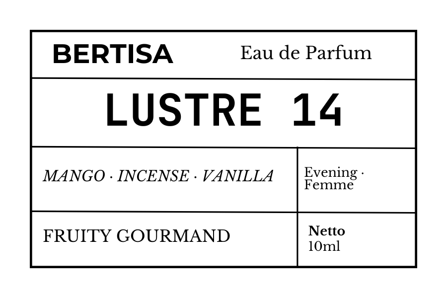LUSTRE 14 EAU DE PARFUM DISCOVERY