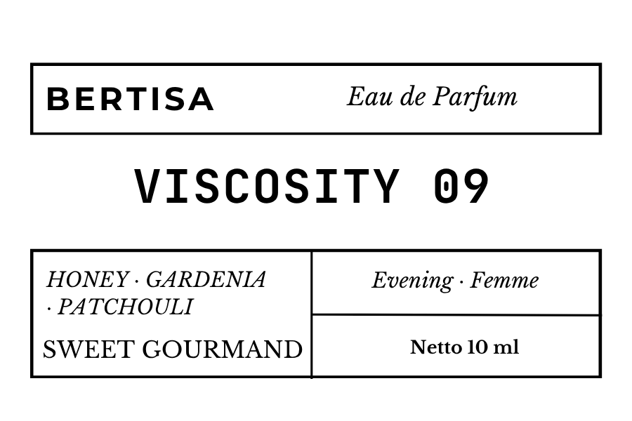VISCOSITY 09 EAU DE PARFUM DISCOVERY