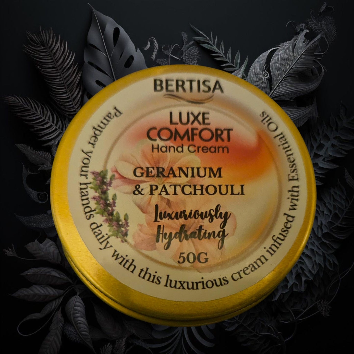 Luxe Comfort Hand Cream – Geranium & Patchouli