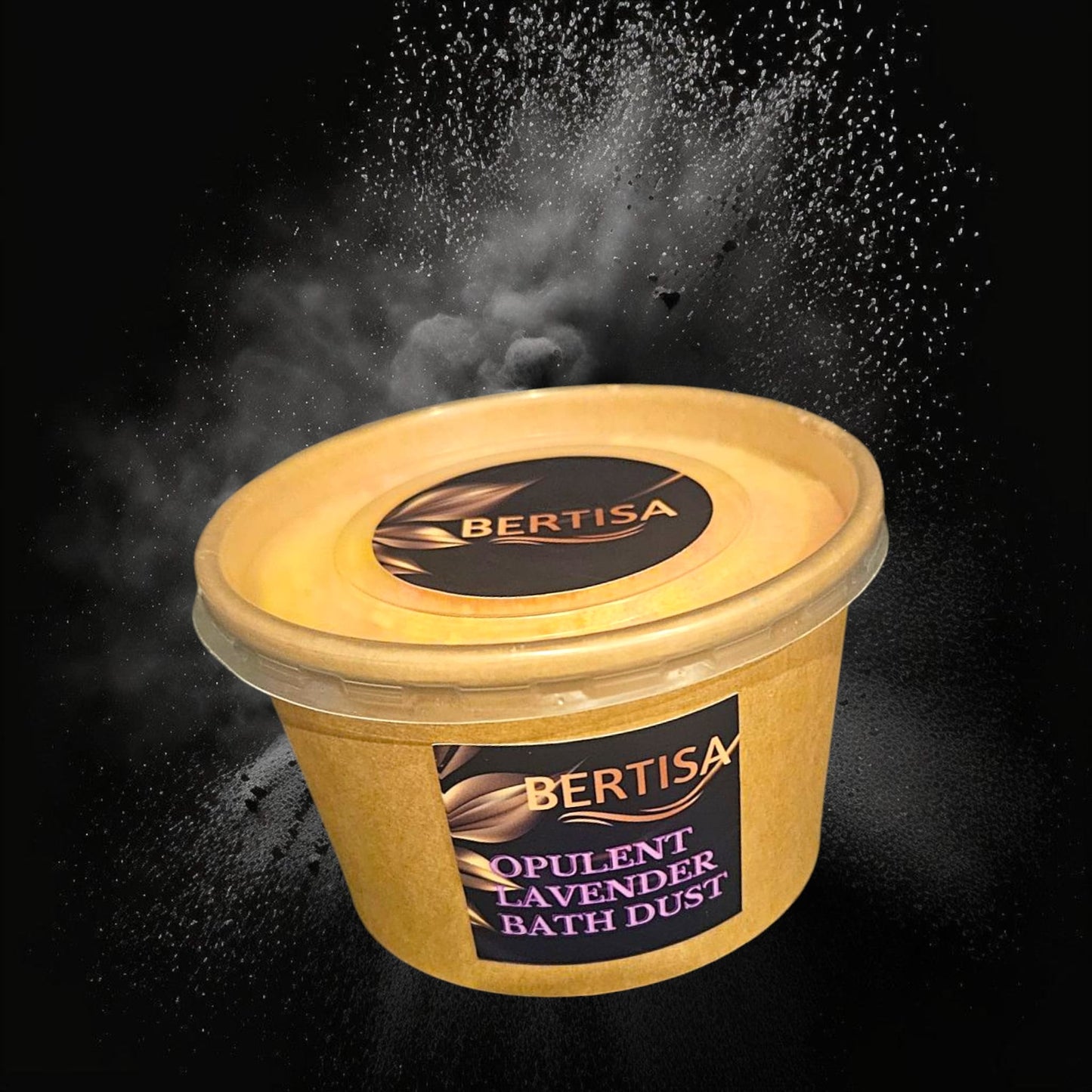 Opulent Lavender Bath Dust | 200g | Calming Foaming Soak | Vegan