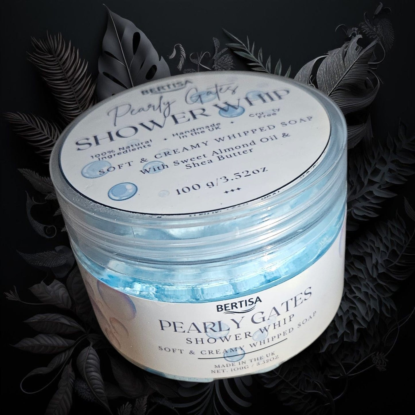 Pearly Gates Whipped Shower Soap – Creamy & Nourishing 100g
