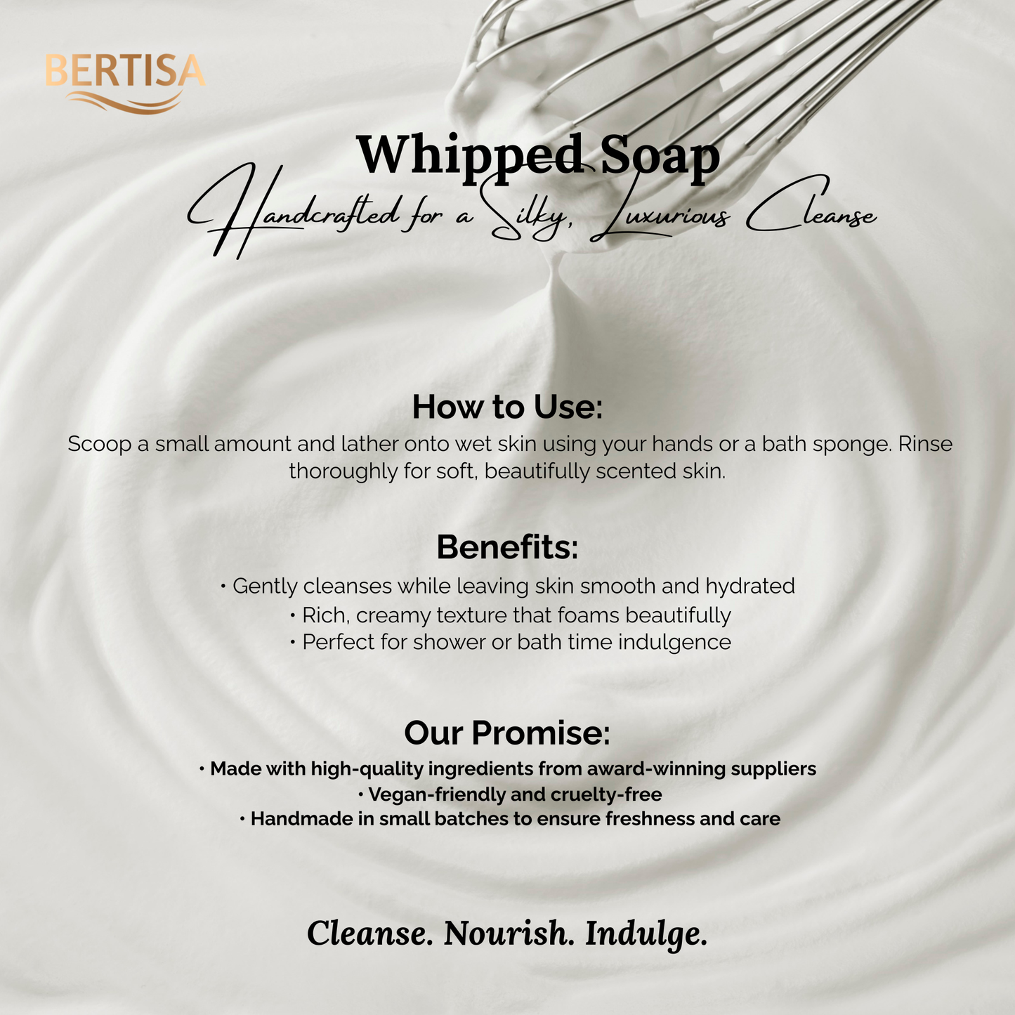 Whipped Soap with Kaolin Clay – Multi-Use | 50g |4 Scents
