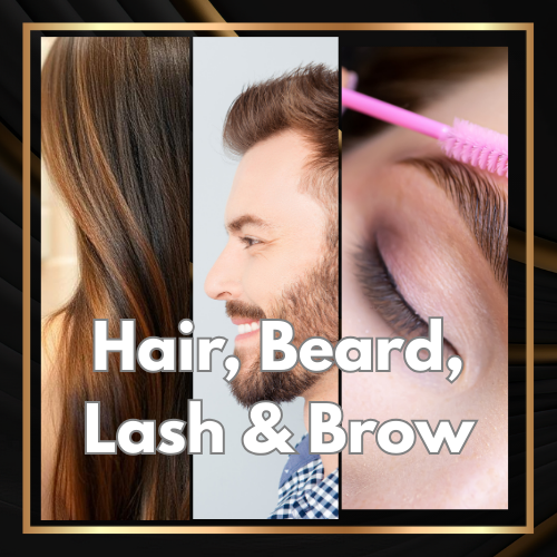 Hair, Beard & Brows