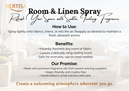 Room & Linen Mist – Premium Home Fragrance Spray