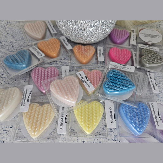 Snowflake Cookies Cardamom Vanilla Heart Wax Melt