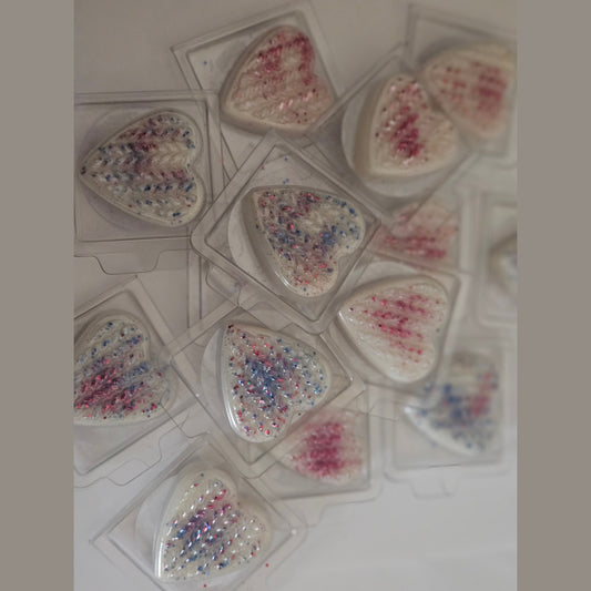 Iridescent Pearl Heart Wax Melt