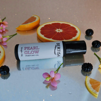 Pearl Glow Perfume Oil Roll-On – Luminous Floral & Woods