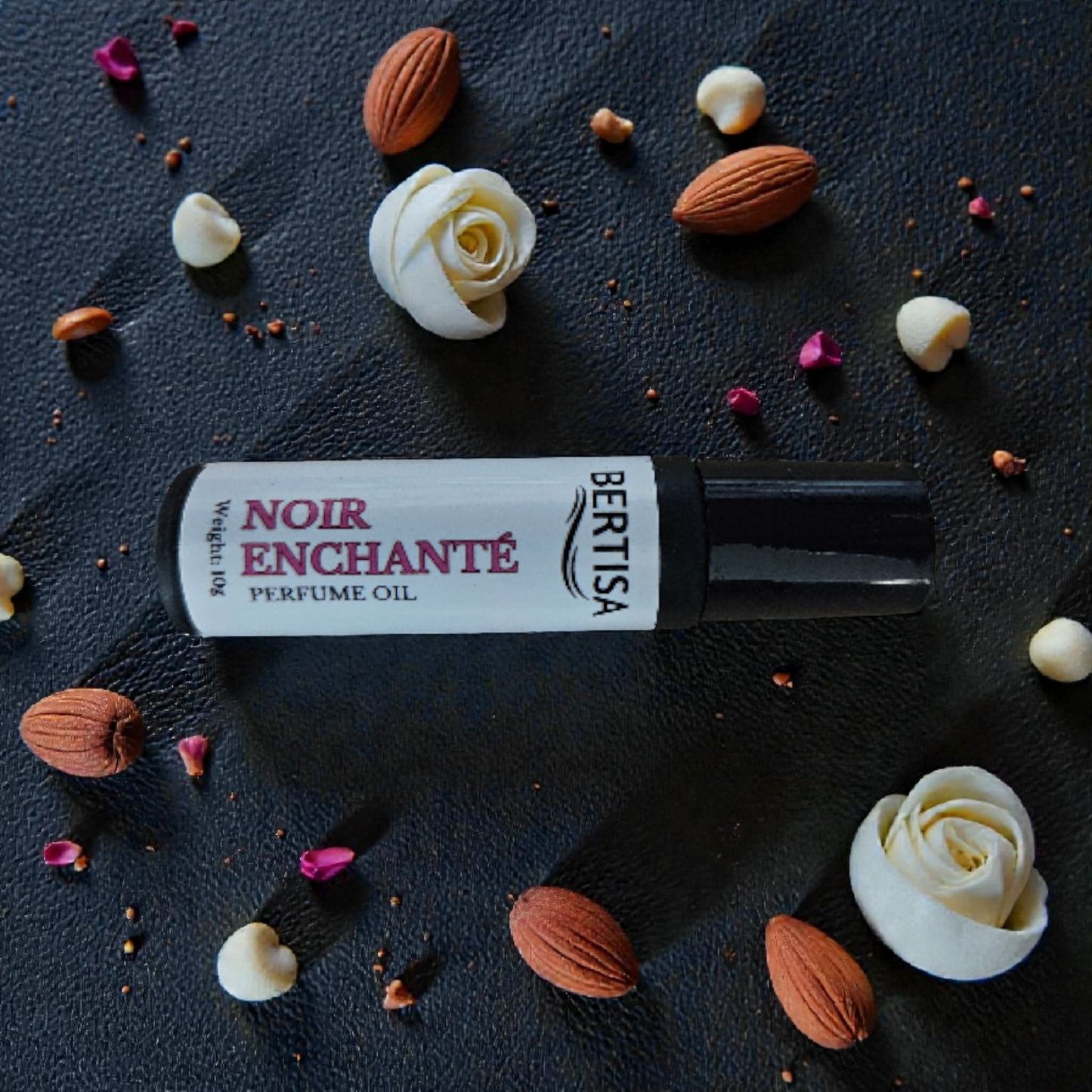 Noir Enchanté Perfume Oil – Dark Cocoa & Tonka Elixir