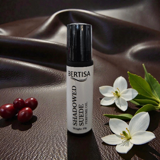 Shadowed Suede Perfume Oil Roll-On – Mysterious & Alluring Scent in a 10g Bottle