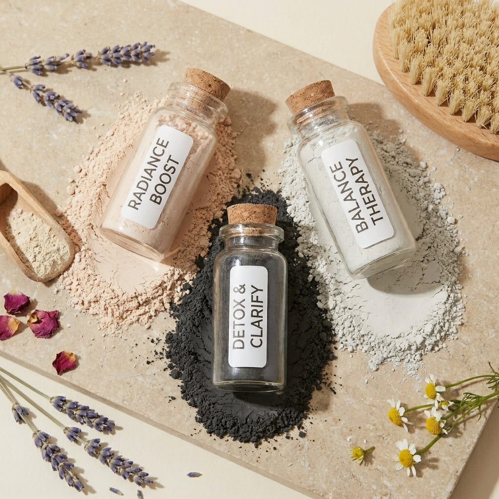 BERTISA Clay Mix Face Masks