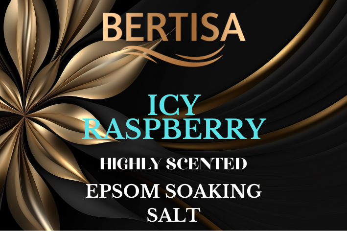 Icy Raspberry Epsom Bath Soak | Berry Vanilla Chill | 150g
