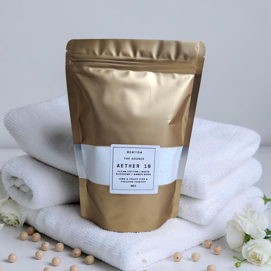 AETHER 10 — Sink & Toilet Fizz & Freshen Powder | The Source
