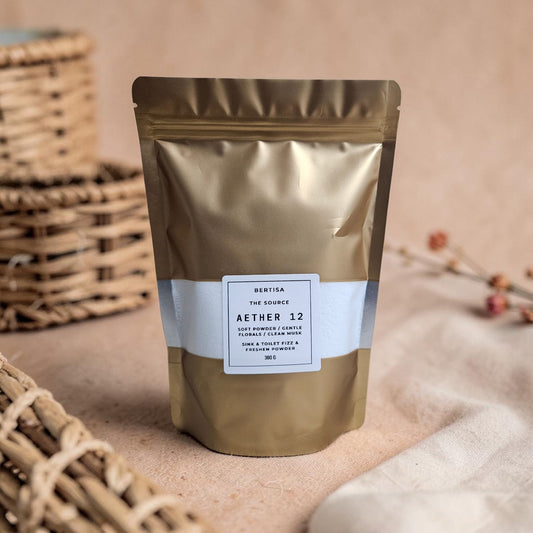 AETHER 12 — Sink & Toilet Fizz & Freshen Powder | The Source