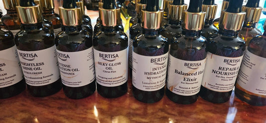 Intense Hydration Hair Oil – Wild Radiance- for Dry, Damaged Hair-Masculine Scent