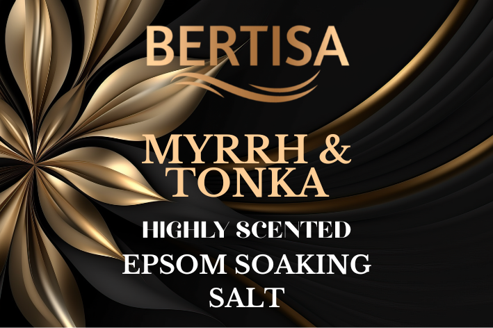 Myrrh & Tonka Epsom Bath Soak | Warm Resinous Luxury | 150g