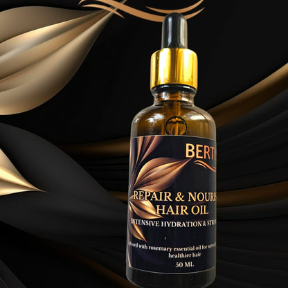 Repair & Nourish Hair Oil  Repair Oil – Nourishing Treatment for Dry, Damaged & Frizzy Hair