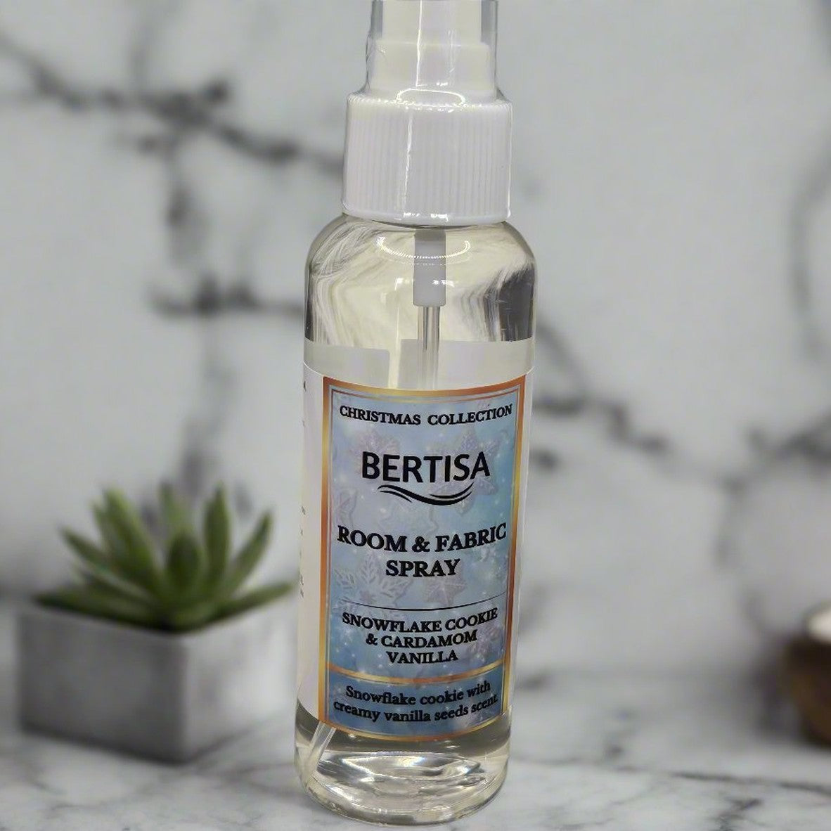 Snowflake Cookie & Cardamom Vanilla Room & Fabric Spray