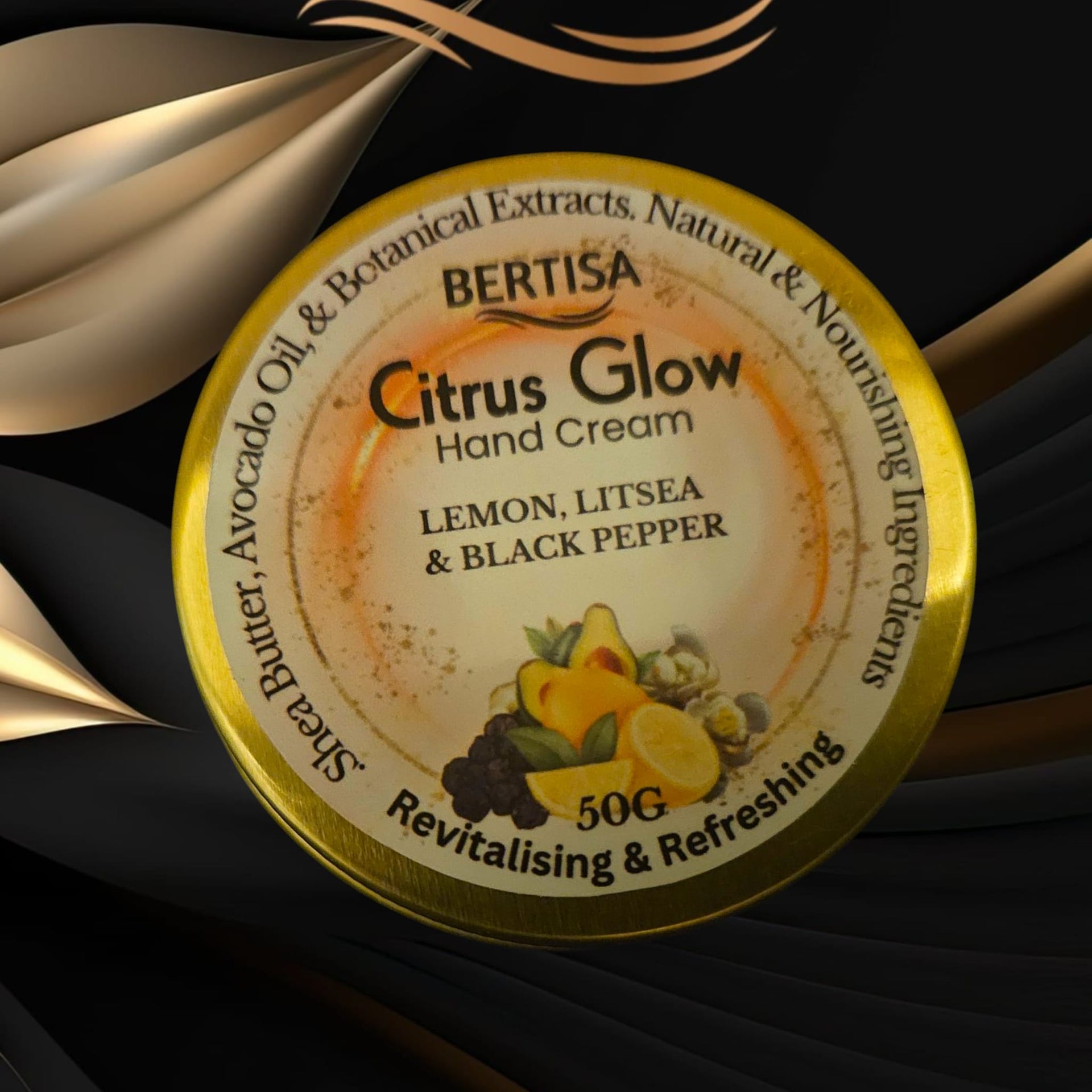 Citrus Glow Hand Cream – Energising Radiance