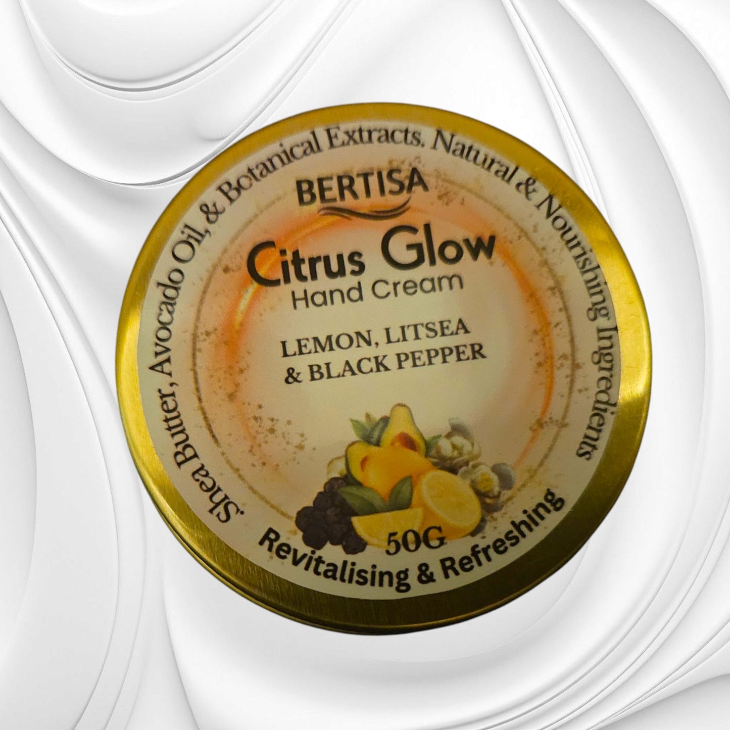 Citrus Glow Hand Cream Revitalising & Refreshing Care for Soft, Radiant Hands