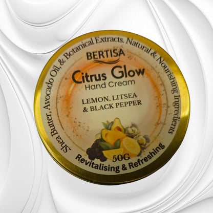 Citrus Glow Hand Cream – Energising Radiance