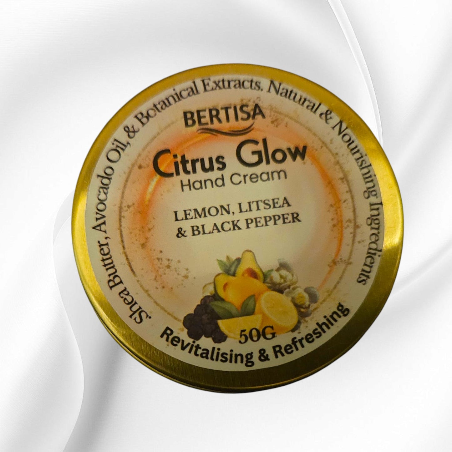 Citrus Glow Hand Cream Revitalising & Refreshing Care for Soft, Radiant Hands