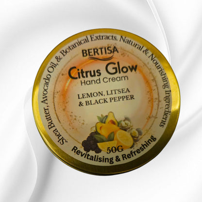 Citrus Glow Hand Cream – Energising Radiance