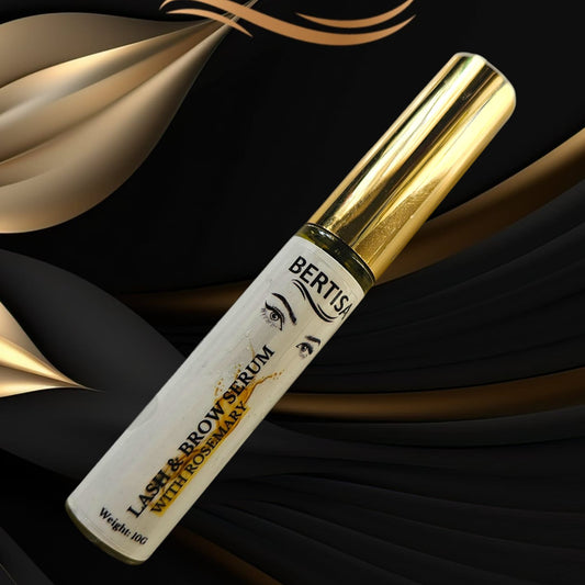 Lash & Brow Serum with Rosemary Natural Growth Booster & Strengthener