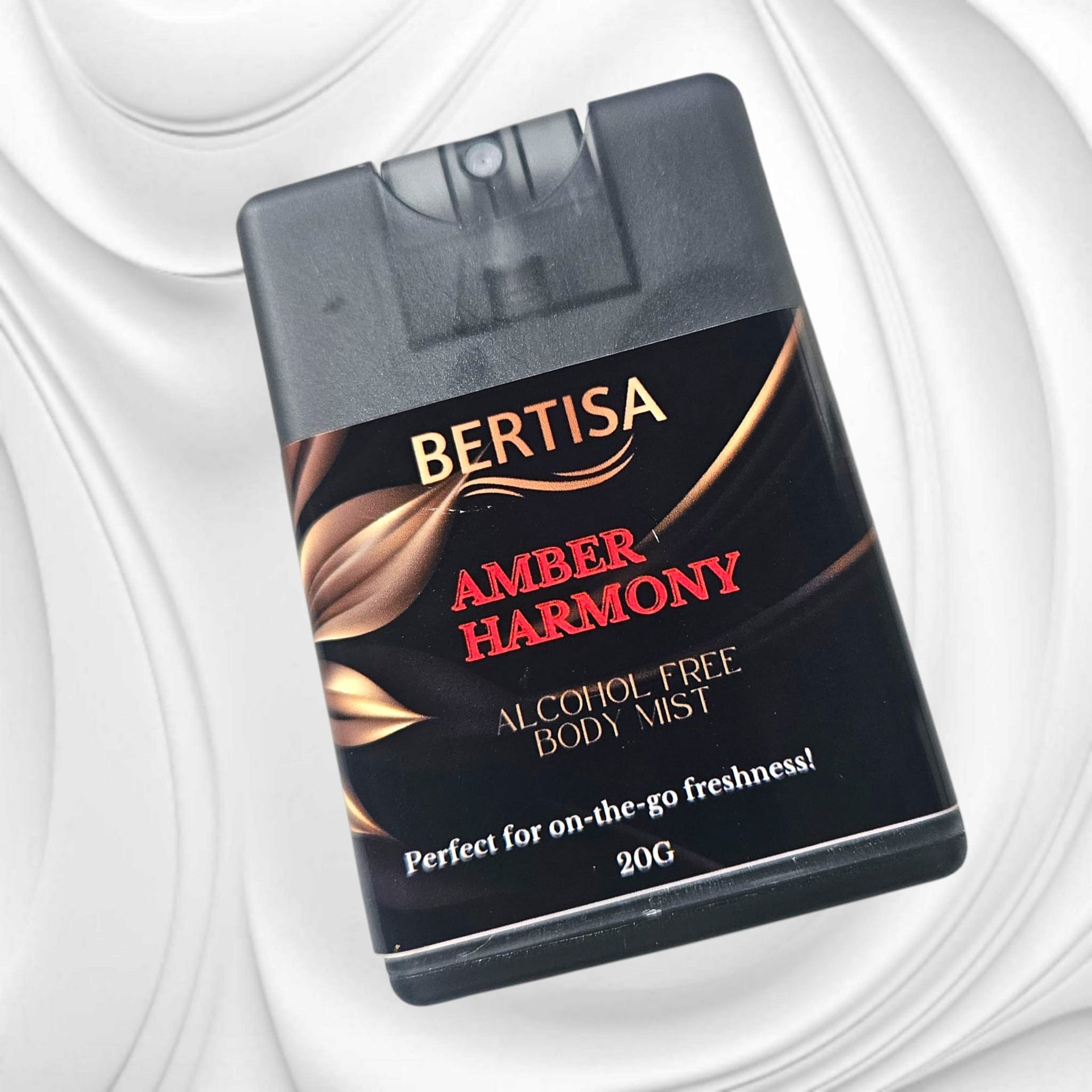 Amber Harmony Body Mist 20G – Alcohol-Free Warm & Elegant Scent