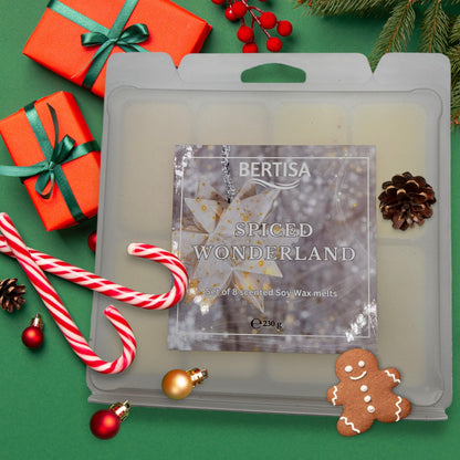 Spiced Wonderland Christmas Wax Melt Sample Box | Festive Wax Melts Collection | Limited-Edition Holiday Scents