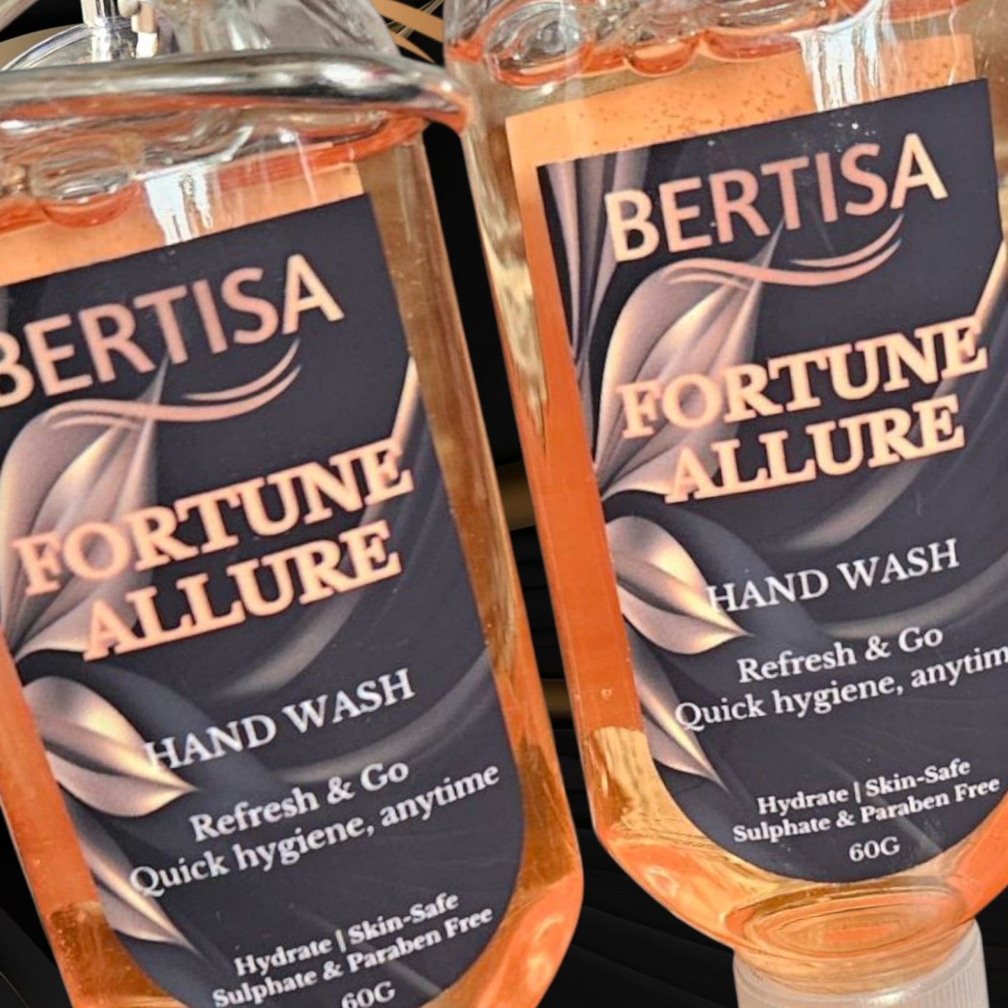 Travel Hand Wash – Refillable 60ml with Keychain Clip | Perfume-Inspired Scents