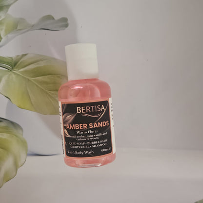 Travel Size Body Wash – 60ml | Perfume & Fruity Scents