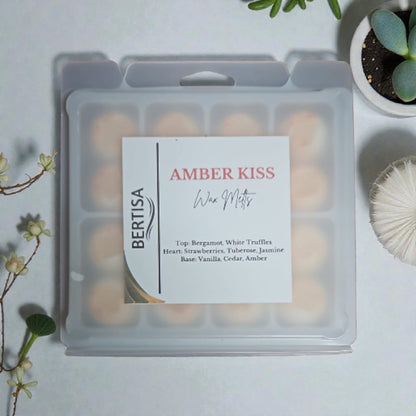Amber Kiss Wax Melt Clamshell | Luxury Perfume-Inspired | 16 Melts