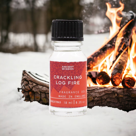 Crackling Log Fire Fragrance Oil - BERTISA