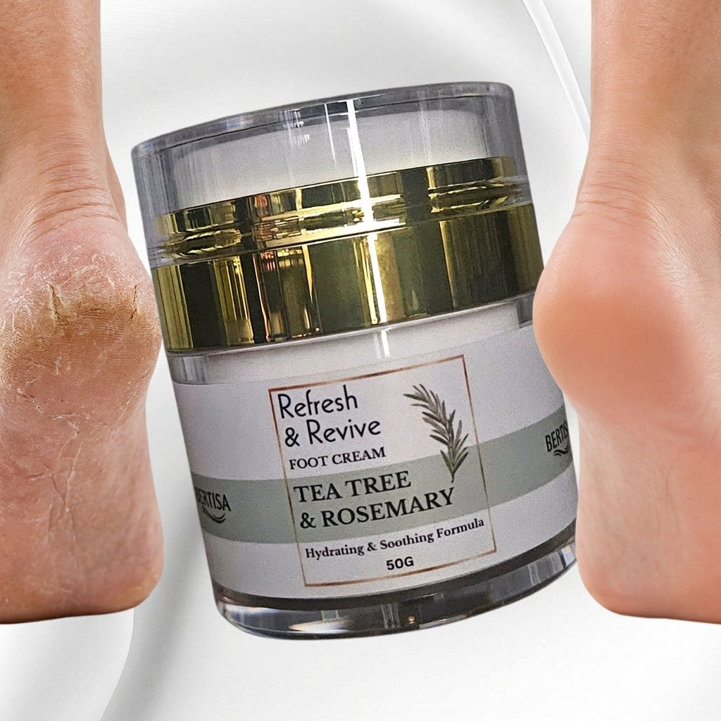 Refresh & Revive Foot Cream – Tea Tree & Rosemary
