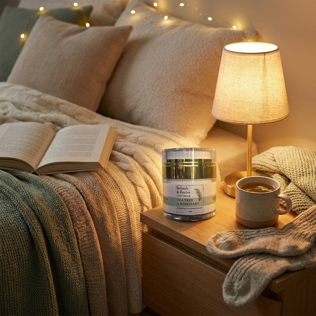 Refresh & Revive Foot Cream – Tea Tree & Rosemary