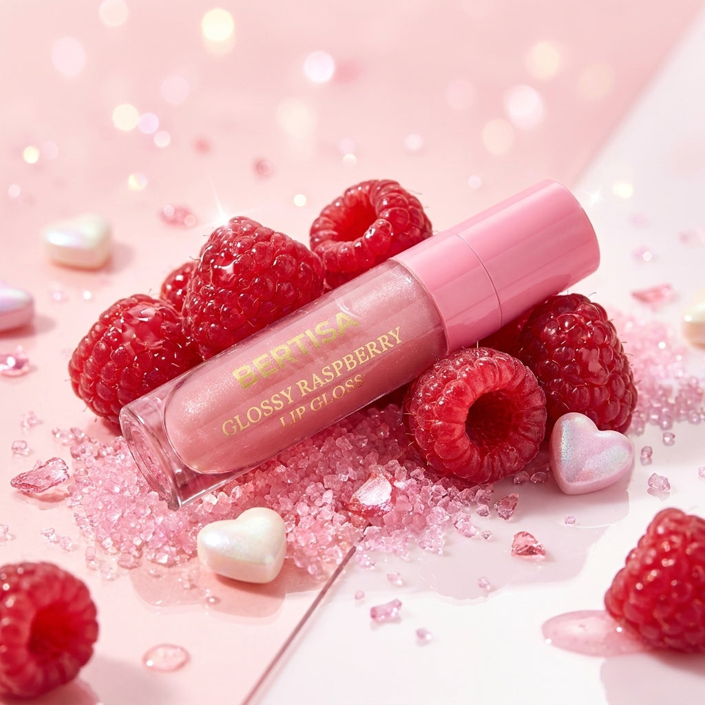 Glossy Raspberry Lip Gloss