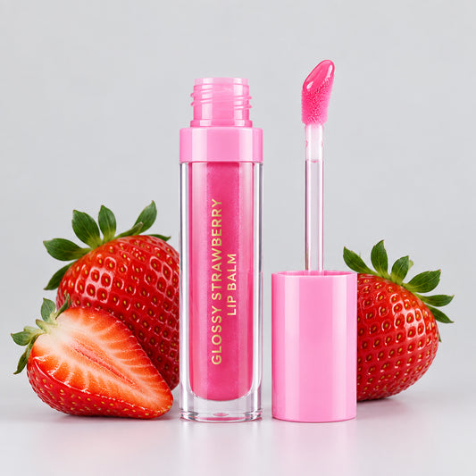 Glossy Strawberry Lip Gloss
