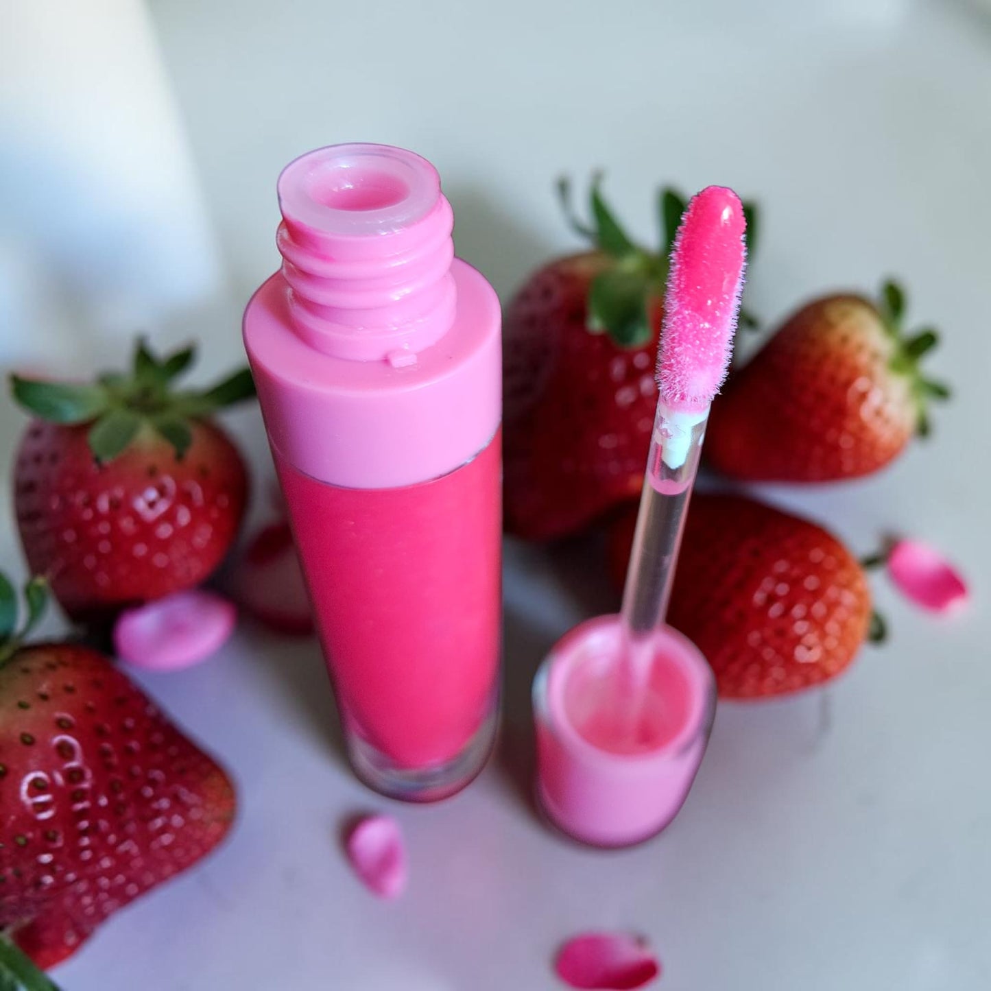 Glossy Strawberry Lip Gloss