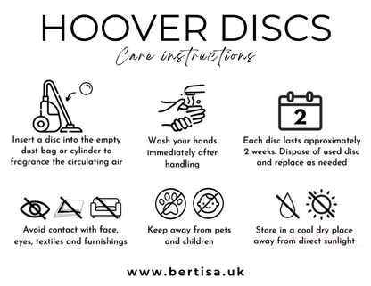 Citrus Hoover Discs | Fresh & Uplifting Vacuum Scents