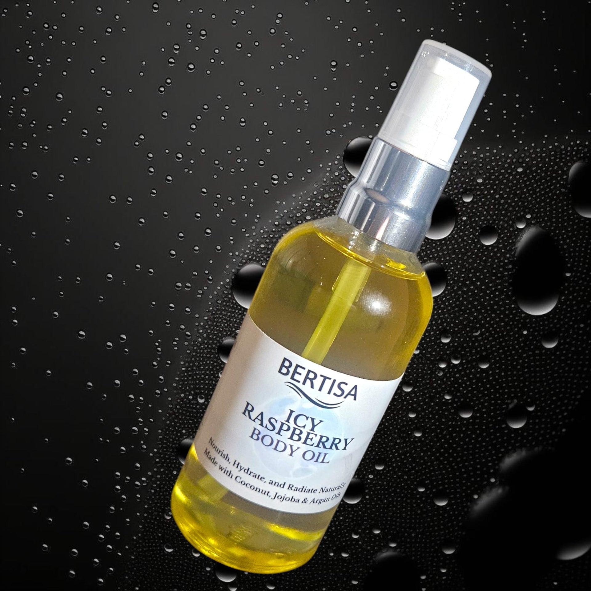 Icy Raspberry Body Oil Cool, Invigorating Hydration for a Fresh Glow