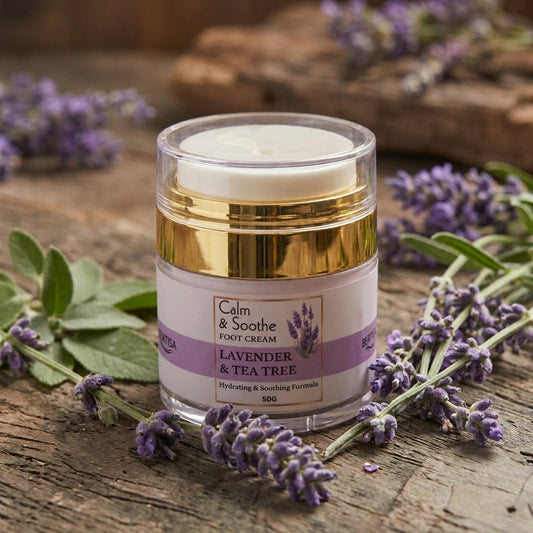 Calm & Soothe Foot Cream – Lavender & Tea Tree