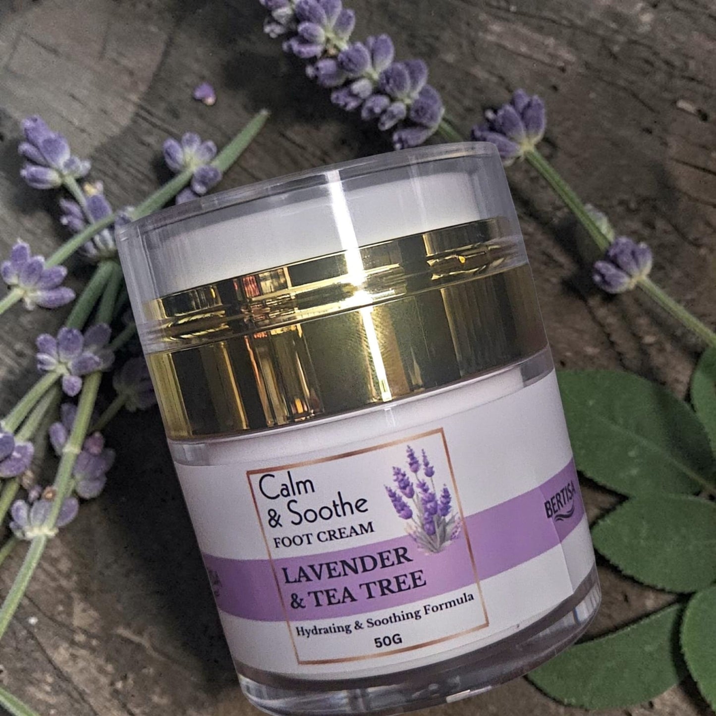 Calm & Soothe Foot Cream – Lavender & Tea Tree
