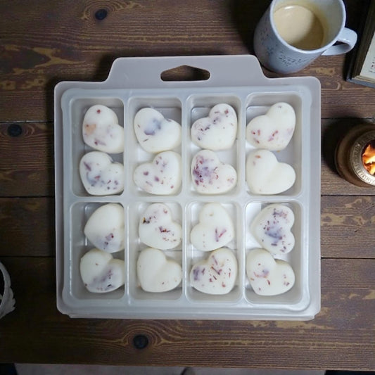 Opulence Collection Wax Melt Clamshell | 16 Hearts | Luxury Scents - BERTISA
