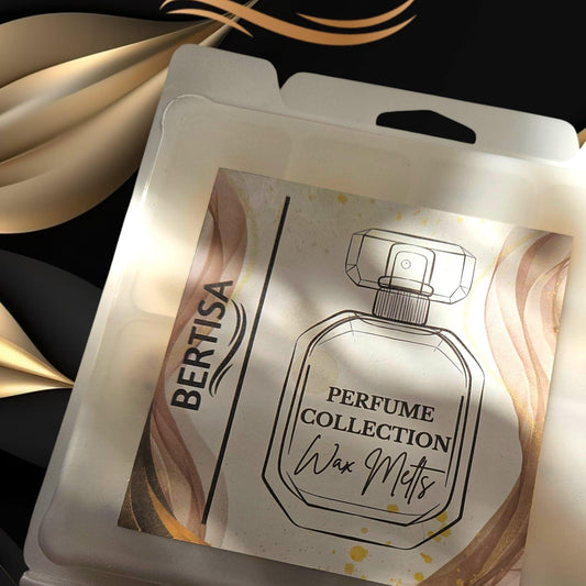 Perfume Collection Wax Melt Clamshell | 4 Luxury Scents | Soy Wax - BERTISA