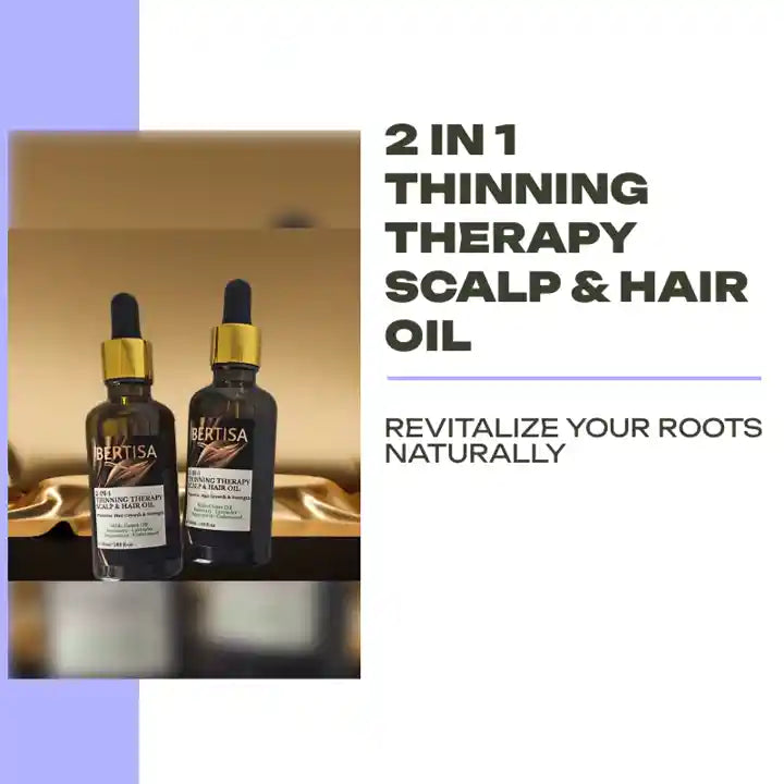 2 IN 1 THINNING THERAPY SCALP &amp; HAIR OIL by@Outfy