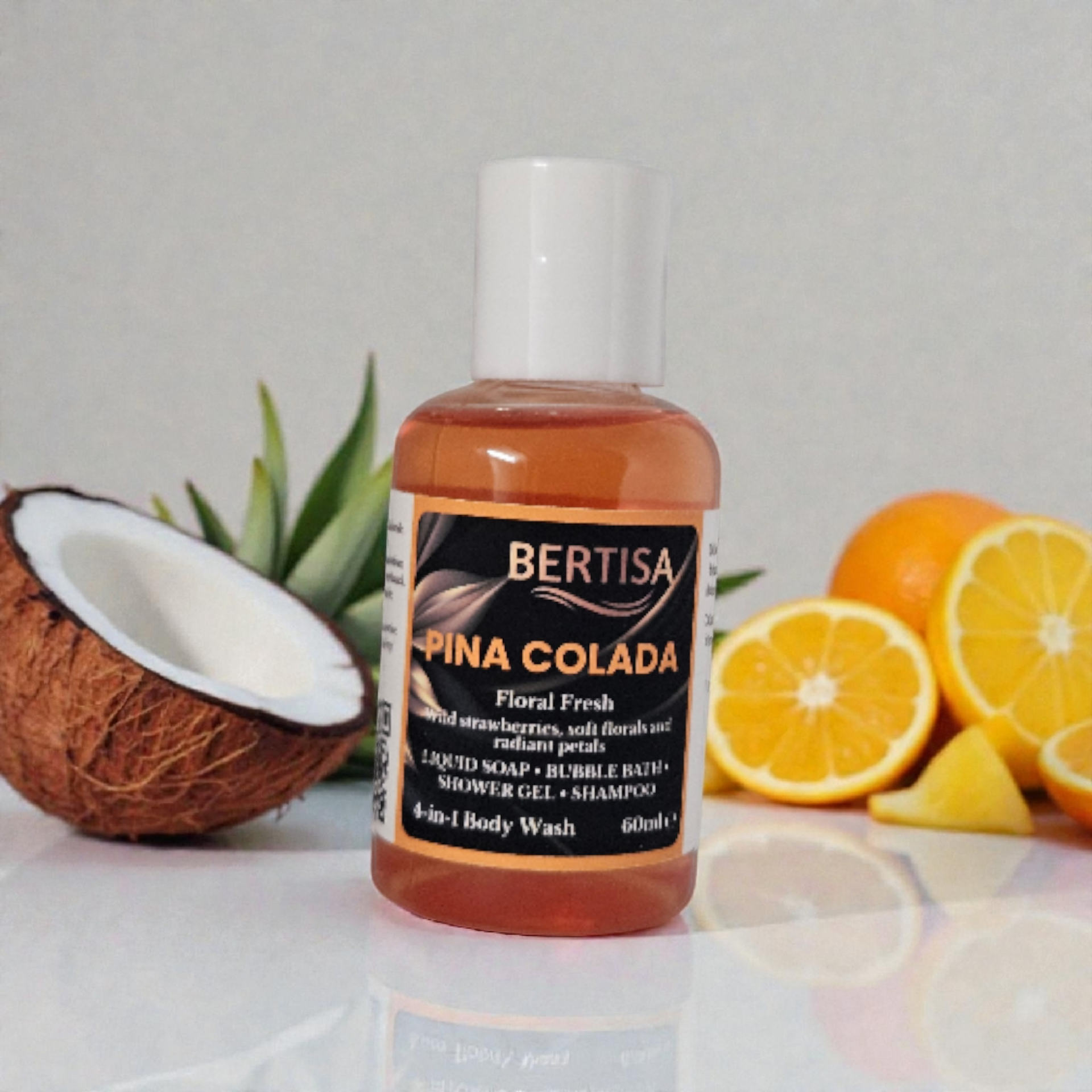 Travel Size Body Wash – 60ml | Perfume & Fruity Scents